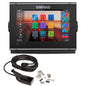 Simrad GO7 XSR ChartplotterFishfinder wHDI Transom Mount Transducer  CMAP Discover Chart 00014326002