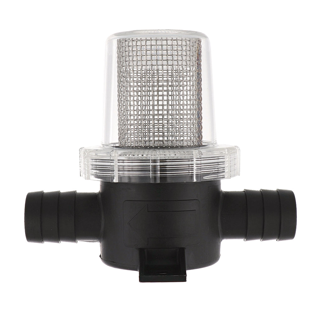 Jabsco Pumpgard InLine Strainer 34 Hose  40 Mesh 362000000