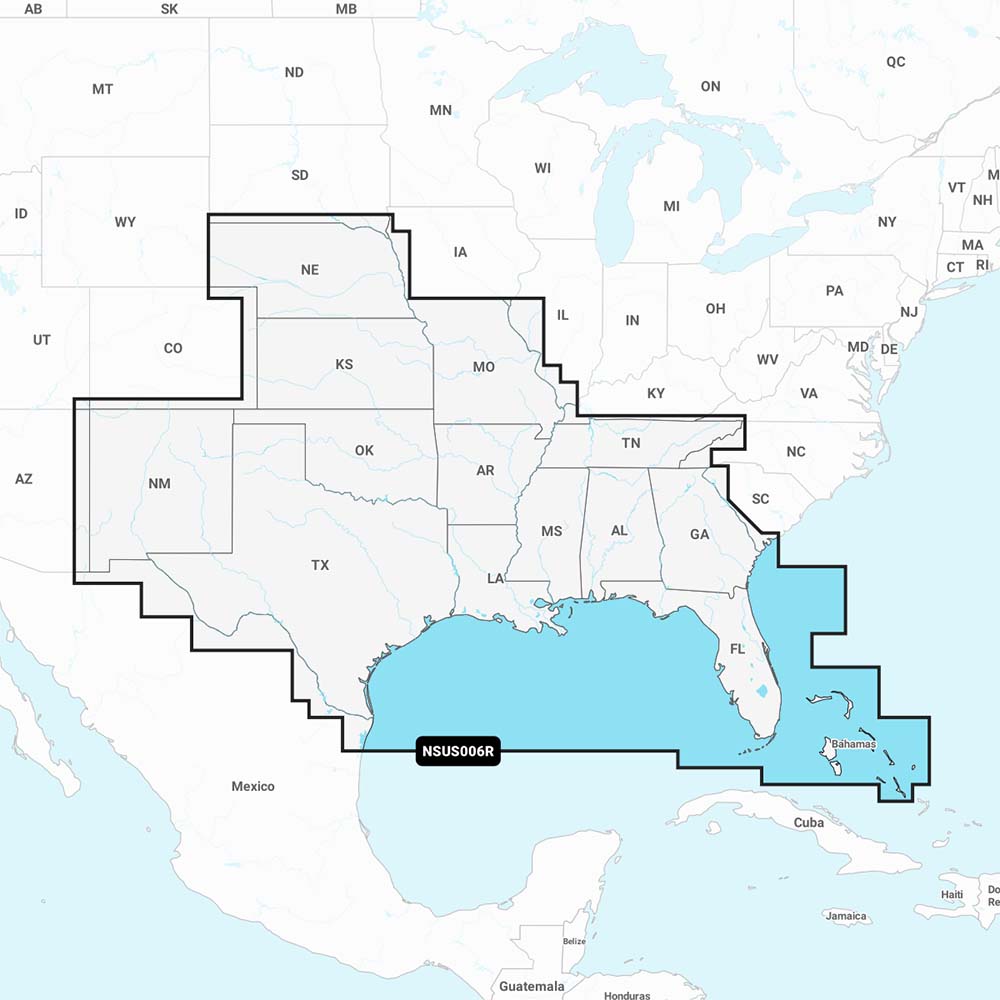 Garmin Navionics NSUS006R US South 010C129020