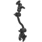 RAM Mount RAM ToughClaw wRatchet Extension Arm  Double Ball Mount RAP418400PA202U
