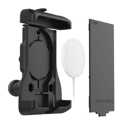 RAM Mount RAM QuickGrip Holder wBall fApple MagSafe Compatible Phones RAMHOLUN15WBU