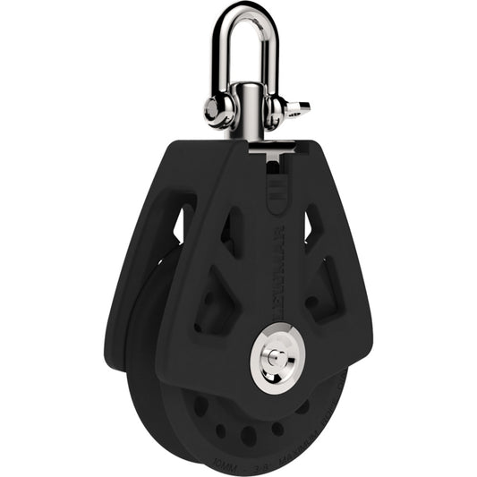 Lewmar 72mm Synchro Block  Single 29927201BK