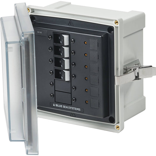 Blue Sea 3134  SMS Panel Enclosure w4 Branch 1224V  1224V DC 3134