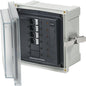 Blue Sea 3135  SMS Panel Enclosure wUL Main  3 Branch 1224V  1224V DC 3135