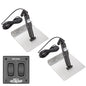 Lectrotab XKA Stainless Steel Trim Tab Kit wRocker Switch  9 x 18 XKAF9X18