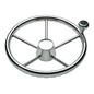Schmitt Marine 170 Finger Grip Destroyer 5Spoke 155 Stainless Steel Cap 34 Tapered Shaft wKnob 1731521FGKR
