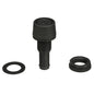 Attwood Straight Fuel Vent  Black Polypropylene 16073