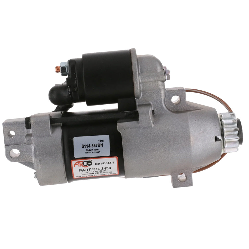 ARCO Marine Premium Replacement Yamaha Outboard Starter  13 Tooth 3433