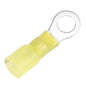 Pacer 1210 AWG Heat Shrink Ring Terminal  14 Stud Size  25 Pack TE1014R25