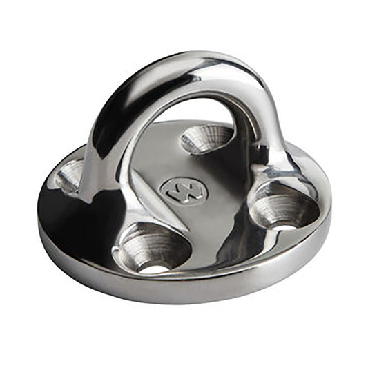 Wichard Round Pad Eye  57mm Diameter 214  Fixed 6635W