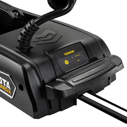 Minn Kota Terrova QUEST 90115 Trolling Motor wWireless Remote  Dual Spectrum CHIRP  2436V  90115LBS  72 1358202