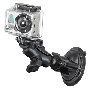 RAM Mount GoPro Hero Short Arm Suction Cup Mount