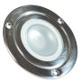 Lumitec Shadow - Flush Mount Down Light - Polished SS Finish - 3-Color Red/Blue Non Dimming w/White Dimming