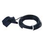 Faria Transom Mount Transducer - 235kHz, 26' Cable & Low Profile