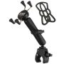 RAM Mount Universal Tough-Claw Base w/Long Double Socket Arm & Universal X-Grip® Cell/iPhone Cradle