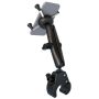 RAM Mount Universal Tough-Claw Base w/Long Double Socket Arm & Universal X-Grip® Cell/iPhone Cradle