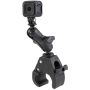 RAM Mount Medium Tough-Claw Mount w/Custom GoPro® Hero Adapter