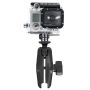 RAM Mount GoPro® Hero Adapter with Double Socket Arm