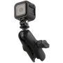 RAM Mount GoPro® Hero Adapter with Double Socket Arm