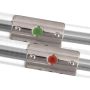 TACO Rub Rail Mounted Navigation Lights for Boats Up To 30' - Port & Starboard Included