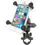 RAM Mount X-Grip® Phone Mount w/Handlebar U-Bolt Base