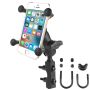 RAM Mount X-Grip® Phone Mount w/Motorcycle Brake/Clutch Reservoir Base