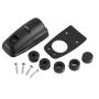 Scanstrut Black Horizontal Deck Seal Connector f/Cables 6-10mm - .24