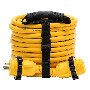 Camco 30 Amp Power Grip Marine Extension Cord - 50' M-Locking/F-Locking Adapter
