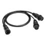 Humminbird 14 M ID SIDB Y - SOLIX®/APEX® Side Imaging Left-Right MSI/Dual Beam Splitter Cable - 30