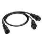 Humminbird 14 M SILR Y - SOLIX®/APEX® Side Imaging & 2D Splitter Dual Side Image Adapter Cable - 30