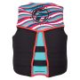 Full Throttle Women's Rapid-Dry Flex-Back Life Jacket - Women's XS - Pink/Black