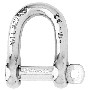 Wichard Self-Locking D Shackle - Diameter 5mm - 3/16