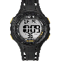 Timex DGTL 45mm Men's Watch - Black/Yellow Case - Black Strap