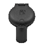 Attwood Deck Fill f/Carbon Canister System - Angled Body & Scalloped Black Plastic Cap