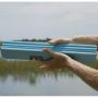Toadfish XL Stowaway Folding Cutting Board w/Built-In Knife Sharpener - Teal