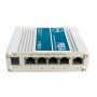 Iris Four Channel Uplink Power Over Ethernet Switch - IEEE802.3af & 3at Compliant - 9-30VDC Input - 48VDC Output