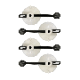 Carver Suction Cup Tie Downs - 4-Pack