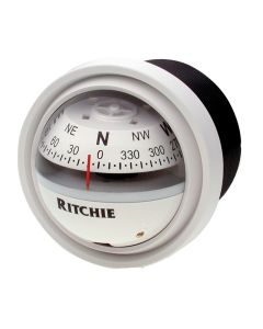 Ritchie V-57W.2 Explorer Compass - Dash Mount - White