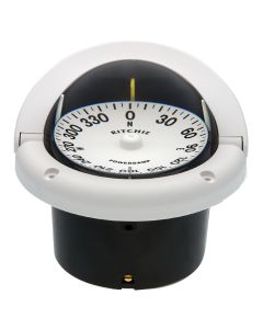 Ritchie HF-742W Helmsman Compass - Flush Mount - White