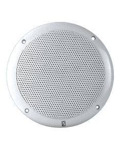 Poly-Planar 6" 2-Way Coax-Integral Grill Marine Speaker - (Pair) White