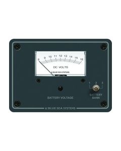 Blue Sea 8015 DC Analog Voltmeter w/Panel