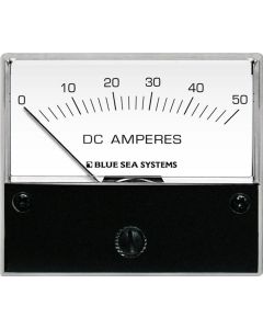 Blue Sea 8022 DC Analog Ammeter - 2-3/4 Face, 0-50 AMP DC