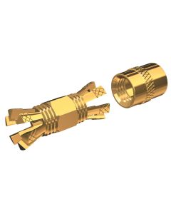 Shakespeare PL-258-CP-G Gold Splice Connector For RG-8X or RG-58/AU Coax.