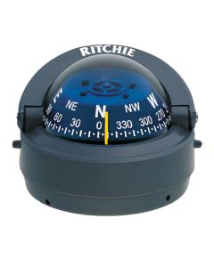 Ritchie S-53G Explorer Compass - Surface Mount - Gray