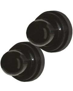 Blue Sea 4137 Push Button Reset Only Circuit Breaker Boot - Black