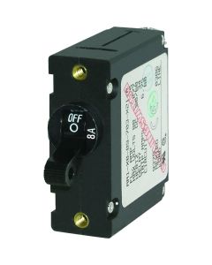 Blue Sea 7347 AC/DC Single Pole Magnetic World Circuit Breaker  -  8 AMP