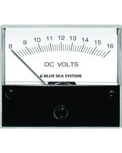 Blue Sea 8003 DC Analog Voltmeter - 2-3/4" Face, 8-16 Volts DC