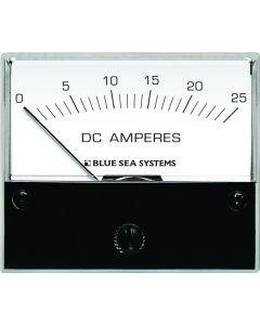 Blue Sea 8005 DC Analog Ammeter - 2-3/4" Face, 0-25 Amperes DC