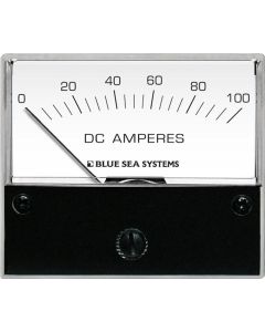 Blue Sea 8017 DC Analog Ammeter - 2-3/4" Face, 0-100 Amperes DC