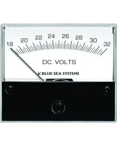 Blue Sea 8240 DC Analog Voltmeter - 2-3/4" Face, 18-32 Volts DC